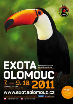 Plak�t Exoty Olomouc 2011