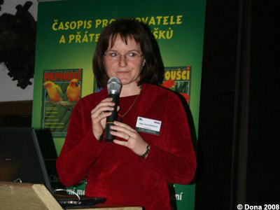 III. seminář Svět papoušků a lidí, duben 2008.